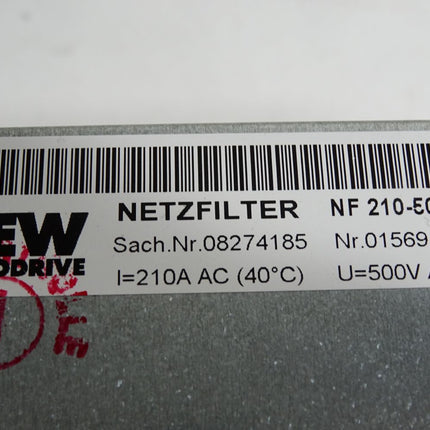 SEW Eurodrive Netzfilter 08274185 NF210-503 Block HLD110-500/180 / Neuwertig - Maranos.de