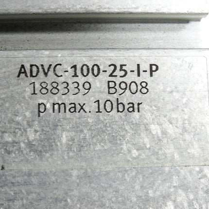 Festo Kurzhubzylinder ADVC-100-25-I-P 188339 / Unbenutzt mit Lagerspuren - Maranos.de