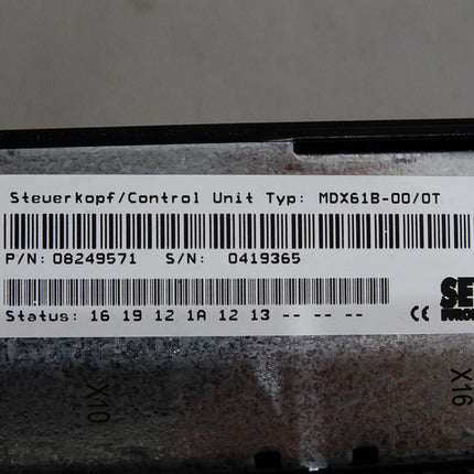 SEW Umrichter MDX61B0030-5A3-4-00 08279594 MDX61B-00 MDX60A0030 DFP21B Neuwertig - Maranos.de