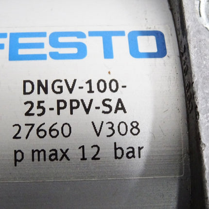 Festo Zylinder DNGV-100-25-PPV-SA 27660 / Unbenutzt mit Lagerspuren