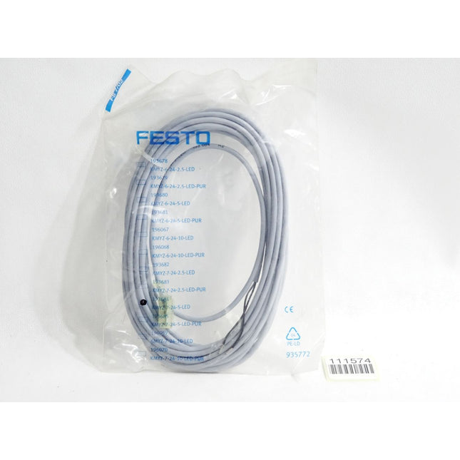 Festo Steckdosenleitung 193684 KMYZ-7-24-5-LED / Neu OVP - Maranos.de