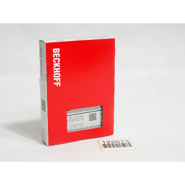 Beckhoff EtherCAT-Klemme 4-Kanal-Digital-Ausgang EL2004 / Neu OVP versiegelt