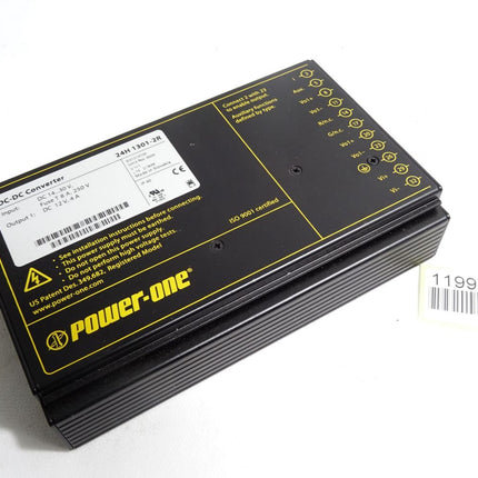 Power One DC-DC Converter 24H 1301-2R 24H-1301-2R