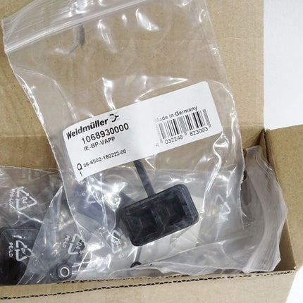 Weidmüller IE-BP-VAPP 1068930000 Inhalt:10 Flanschgehäuse-Schutzkappe / Neu OVP - Maranos.de