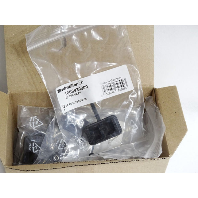 Weidmüller IE-BP-VAPP 1068930000 Inhalt:10 Flanschgehäuse-Schutzkappe / Neu OVP - Maranos.de