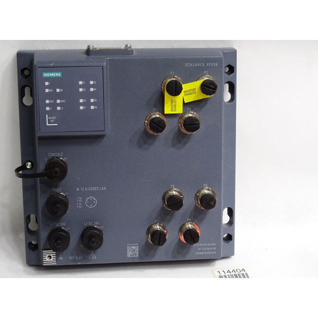 Siemens Scalance XP208 6GK5208-0HA00-2AS6 / Unbenutzt mit Lagerspuren - Maranos.de