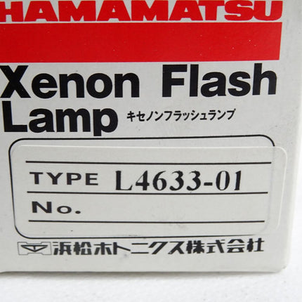 Hamamatsu Xenon Flash Lamp L4633-01 / Neu OVP