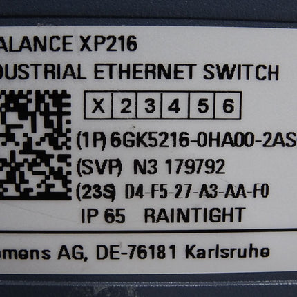 Siemens Scalance XP216 6GK5216-0HA00-2AS6 / Unbenutzt mit Lagerspuren - Maranos.de