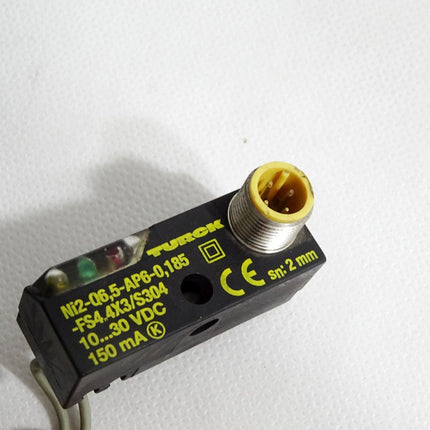 Turck Induktiver Sensor Abfrageset Ni2-Q6,5-AP6-0,185-FS4.4X3/S304
