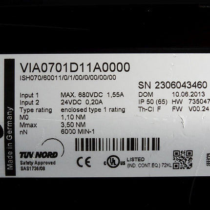 Schneider Electric Elau iSH070/60011/0/1/00/0/00/00/00 VIA0701D11A0000 - Maranos.de