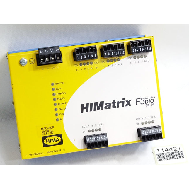 Hima Sicherheitssteuerung HIMatrix F3 DIO 8/8 01 - Maranos.de
