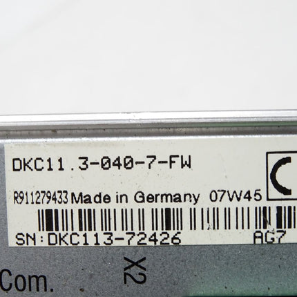 Rexroth Drive Controller R911279433 DKC11.3-040-7-FW - Maranos.de