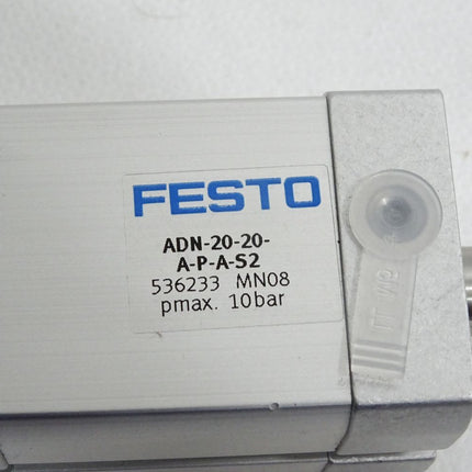 Festo doppeltwirkenden Kompaktzylinder ADN-20-20-A-P-A-S2 536233 / Unbenutzt