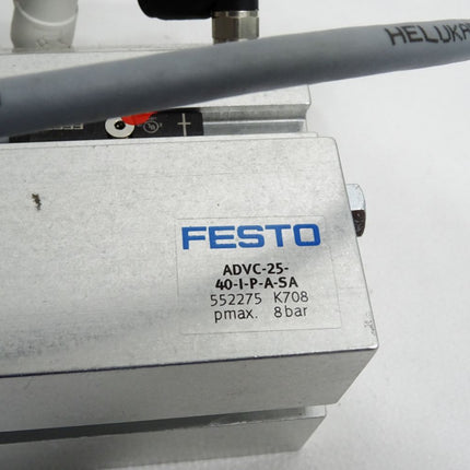 Festo Kurzhubzylinder ADVC-25-40-I-P-A-SA 552275 / Unbenutzt