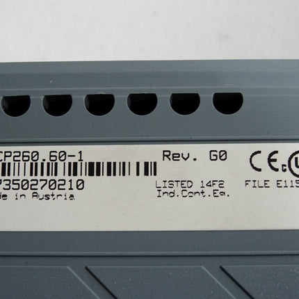 B&R 3CP260.60-1 Rev.G0 2005 Zentraleinheit - Maranos.de