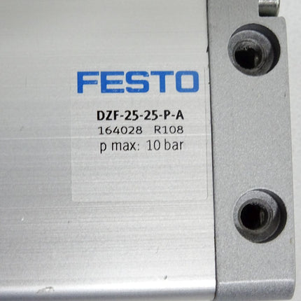 Festo Flachzylinder DZF-25-25-P-A 164028 / Unbenutzt