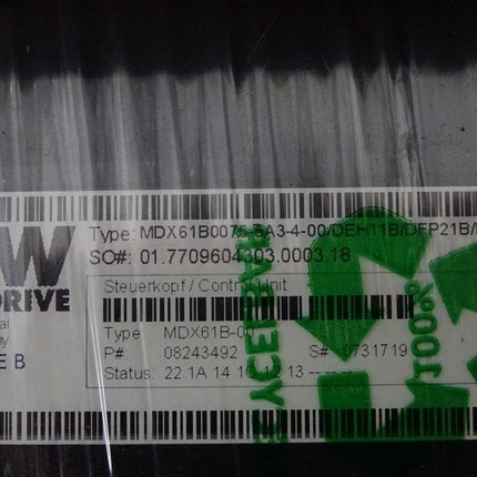 SEW Eurodrive MDX61B0075-5A3-4-00 DEH11B DFP21B DIP11B / Generalüberholt - Maranos.de