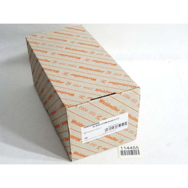 Weidmüller 1085260000 IE-BSS-V14M-RJ45-FJ-P Flansch RJ45 Inhalt:10 Stück Neu OVP - Maranos.de