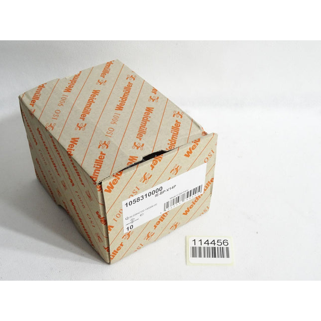 Weidmüller 1058310000 IE-BP-V14P Schutzkappe / Inhalt:10 Stück / Neu OVP - Maranos.de