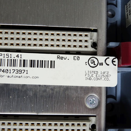 B&R 3BP151.41 Rev.E0 2005 Rückwandmodul 12 Steckplätze Gehäuse leicht beschädigt - Maranos.de