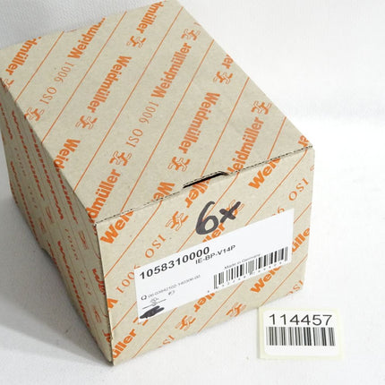 Weidmüller 1058310000 IE-BP-V14P Schutzkappe / Inhalt:6 Stück / Neu OVP - Maranos.de