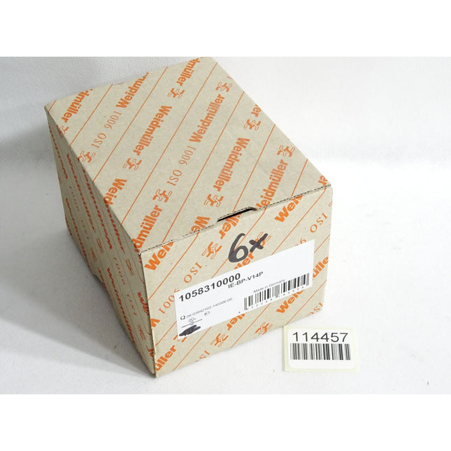 Weidmüller 1058310000 IE-BP-V14P Schutzkappe / Inhalt:6 Stück / Neu OVP - Maranos.de
