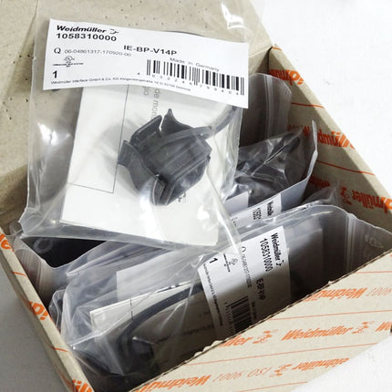 Weidmüller 1058310000 IE-BP-V14P Schutzkappe / Inhalt:6 Stück / Neu OVP - Maranos.de