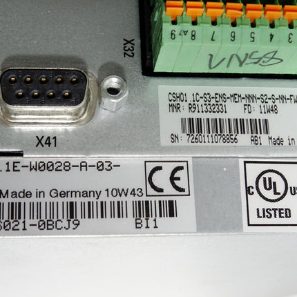 Rexroth R911298374 HCS02.1E-W0028-A-03 R911332331 CSH01.1C-S3-ENS-MEM-NNN-S2-S - Maranos.de