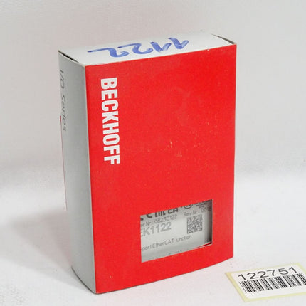 Beckhoff 2-Port-EtherCAT-Abzweig EK1122 / Neu OVP