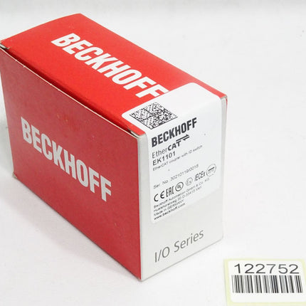 Beckhoff EtherCAT-Koppler mit ID-Switch EK1101 / Neu OVP versiegelt