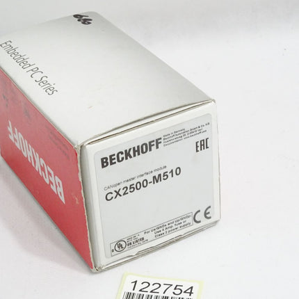 Beckhoff Feldbusmaster-Module CANopen CX2500-M510 / Neu OVP