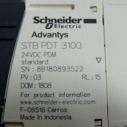 Schneider Electric STBPDT3100 24VDC PDM + STBXBA2200 - Maranos.de