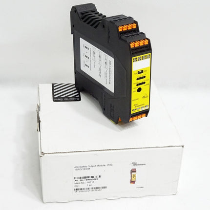 Bihl+Wiedemann ASi Safety Relaisausgangsmodul BWU2045 16713 / Neu OVP