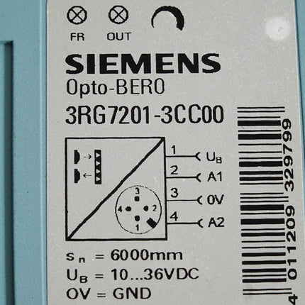 Siemens Opto-BERO 3RG7201-3CC00 Reflexionslichtschranke - Maranos.de