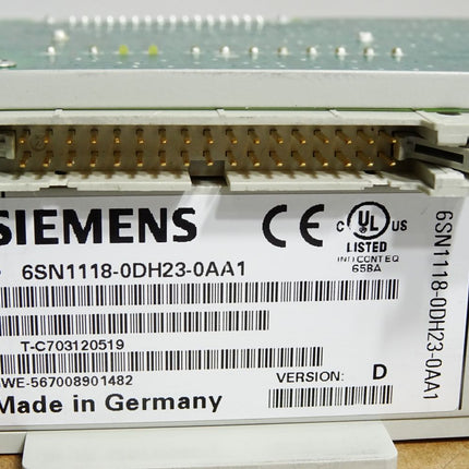 Siemens Simodrive 611-D Regelungseinschub 6SN1118-0DH23-0AA1 Version D Neuwertig
