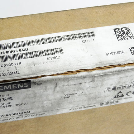 Siemens Simodrive 611-D Regelungseinschub 6SN1118-0DH23-0AA1 Version D Neuwertig