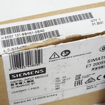Siemens ET200SP DI 6ES7131-6BH01-0BA0 6ES7 131-6BH01-0BA0 / Neu OVP