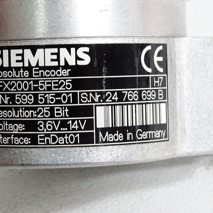 Siemens Absolute Encoder 6FX2001-5FE25 599515-01 / Unbenutzt - Maranos.de