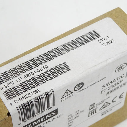 Siemens ET200SP DI 6ES7131-6BF01-0BA0 6ES7 131-6BF01-0BA0 / Neu OVP versiegelt