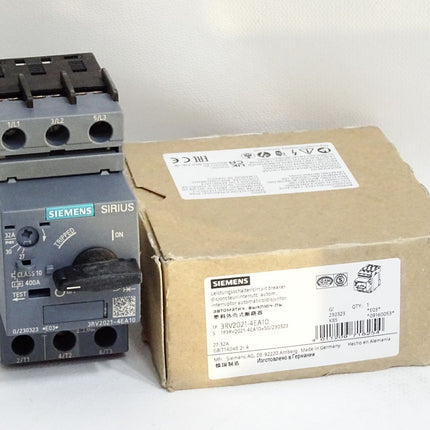 Siemens Leistungsschalter für den Motorschutz 3RV2021-4EA10 / Neu OVP