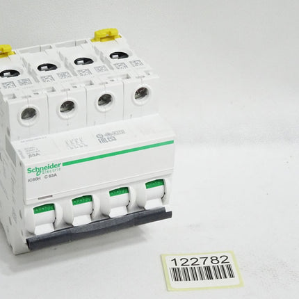 Schneider Miniatur-Leistungsschalter iC60H C63A A9F89463 / Unbenutzt