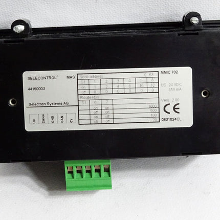 Selectron Selecontrol MMIC702 44150003 / Unbenutzt - Maranos.de