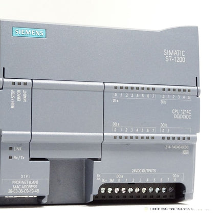 Siemens S7-1200 CPU1214C 6ES7214-1AG40-0XB0 6ES7 214-1AG40-0XB0 - Maranos.de