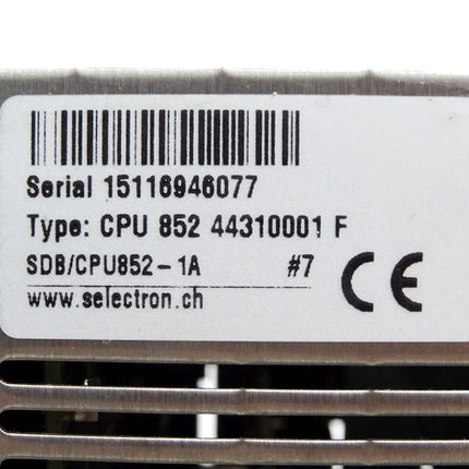 Selectron CPU852 44310001 F SDB/CPU852-1A - Maranos.de