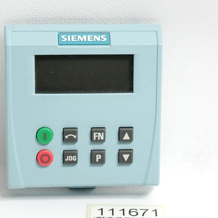 Siemens Sinamics G110/120 BOP Panel 6SL3255-0AA00-4BA1 - Maranos.de