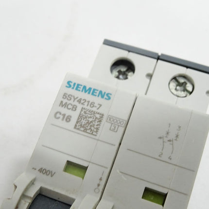 Siemens Leistungsschutzschalter 5SY4216-7 MCB C16 Preis pro Stück / Neu ohne OVP