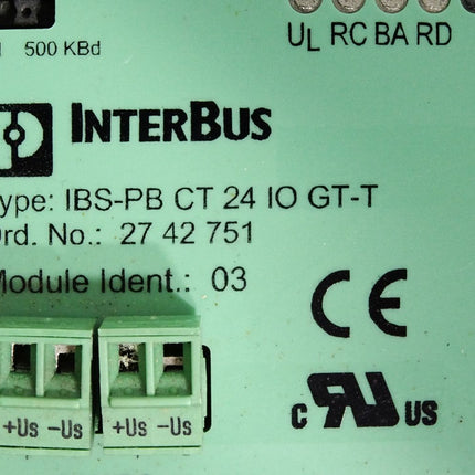 Phoenix Contact 2742751 IBS-PB CT 24 IO GT-T Koppelmodul - Maranos.de