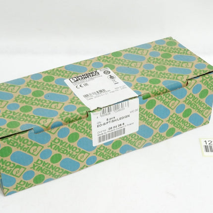 Phoenix Contact Steckdose EO-G/PT/SH/LED/GN 0804066/ Inhalt:5 Stück / Neu OVP