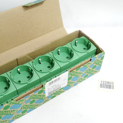 Phoenix Contact Steckdose EO-CF/PT/LED/GN 0804041/ Inhalt:5 Stück/ Neu OVP