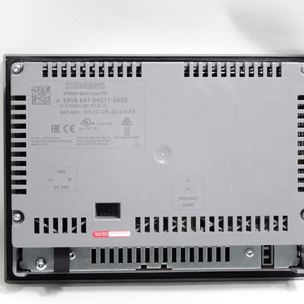 Siemens KTP600 Basic color PN Panel 6AV6647-0AD11-3AX0 6AV6 647-0AD11-3AX0 - Maranos.de